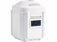 Стабилизатор сетевого напряжения Teplocom ST-222/500-И (220В, 222ВА, Uвх.145-260В) индикация