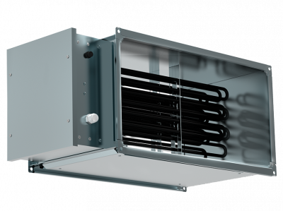 Электрический нагреватель для прямоугольных каналов EHR 400*200-6/2ф