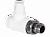 Клапан TEBO бел. PP-R запорный угловой 25x3/4quot; (10/60)