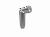 Уголок гайка - штуцер 1quot; х 1/2quot; для полотенцесушителей (комплект в кор. 2 шт.)